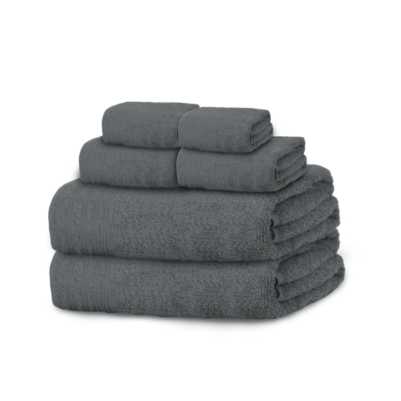 Juego de Toallas Aleatorio 2Baño+2Mano+2Bide ,100% Algodón de 450gsm. Resistentes, Suaves y Absorbentes. Ideal para baño, Casa, Hotel, Piscina, Toalla de Playa. TOALLAS PACK 6 ALEATORIO