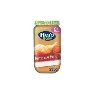 HERO BABY rice with chicken 1 jar 235 G