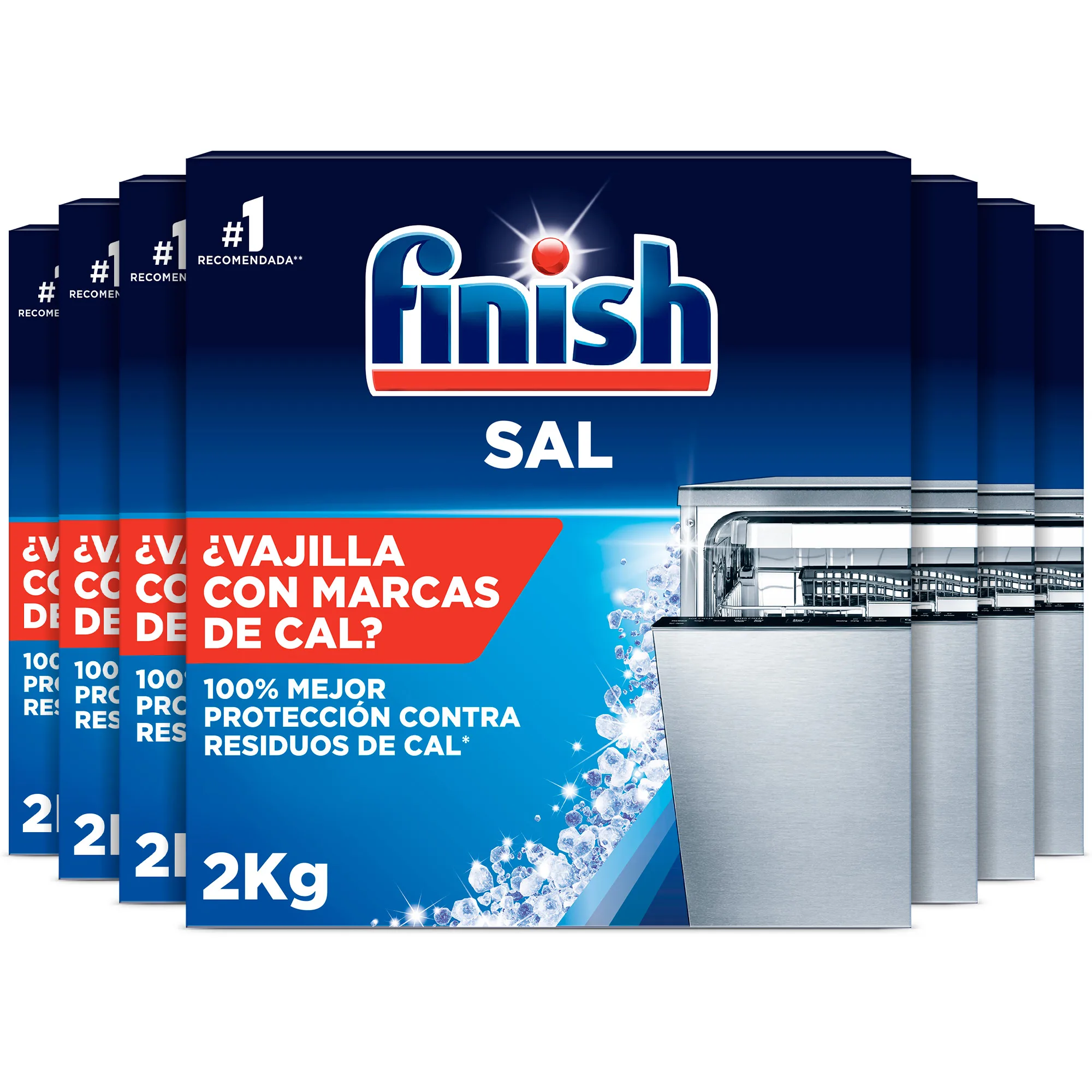 Todo lo que debes saber sobre el detergente para lavavajillas Finish Dishwasher Salt 6x2kg