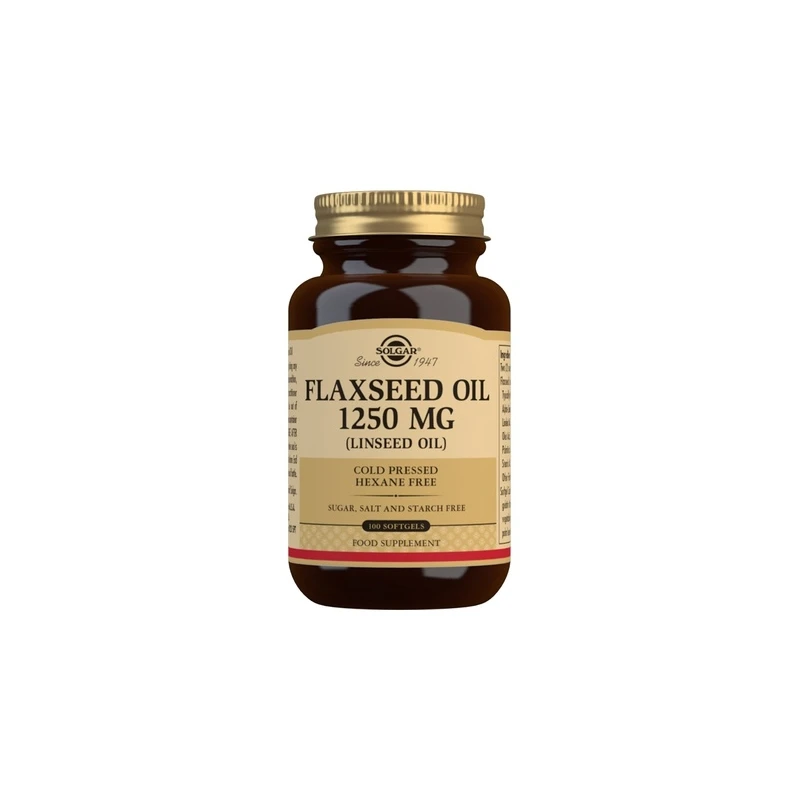 SOLGAR ACEITE DE LINAZA 1250 MG 100 CAPSULAS