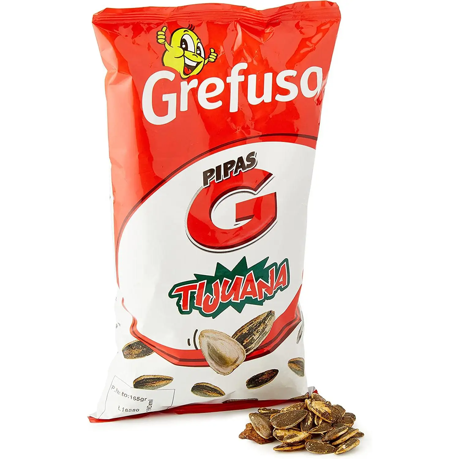 Box 22 Bags Pipes Grefusa Tijuana 165g (22x165g) #1