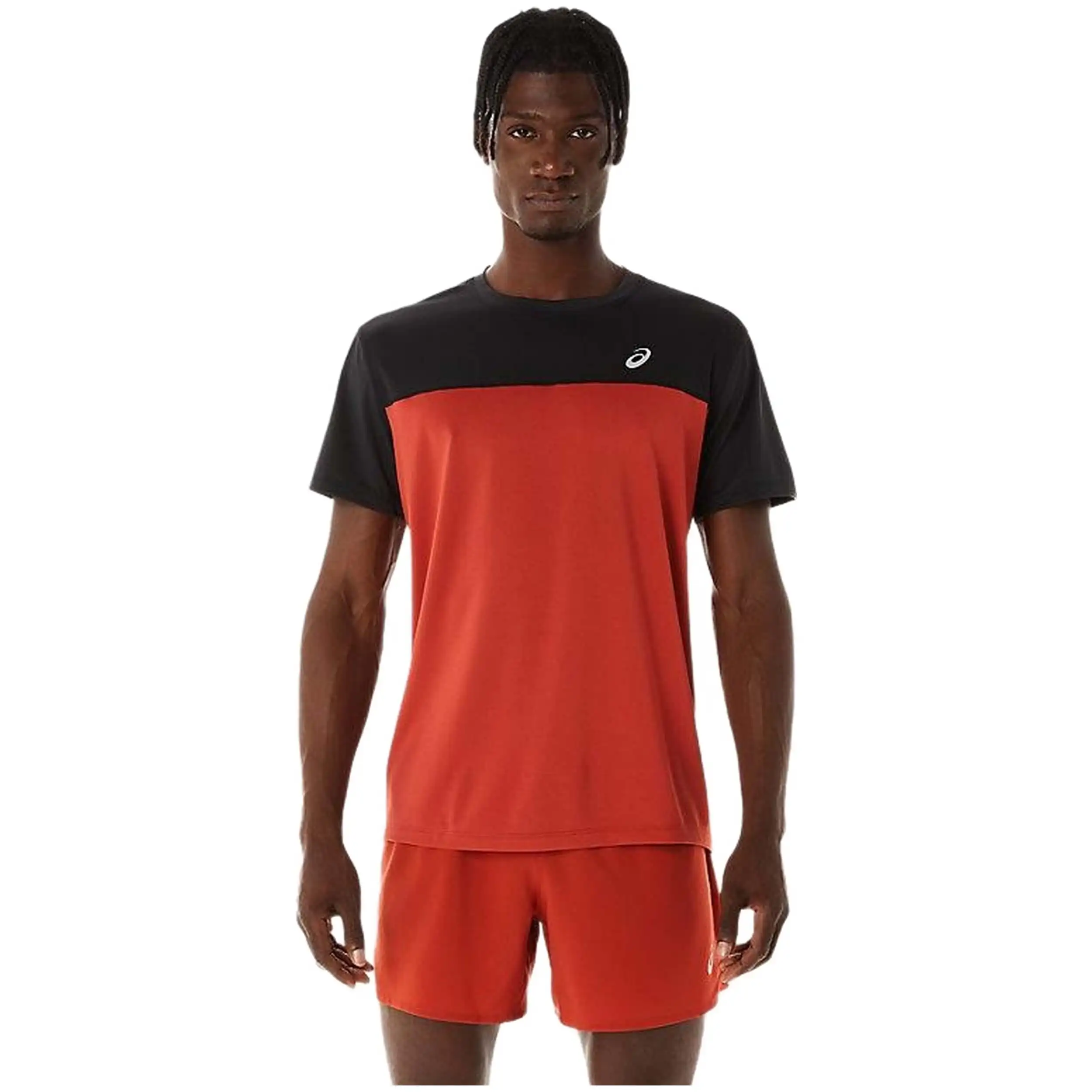 Asics brand running textile model 2011c239-601 for men in color