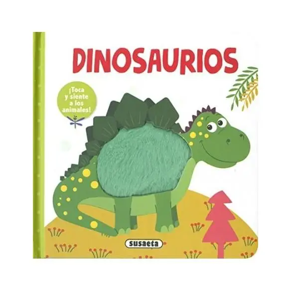 Tactile dinosaur book for toddlers-Susaeta editions