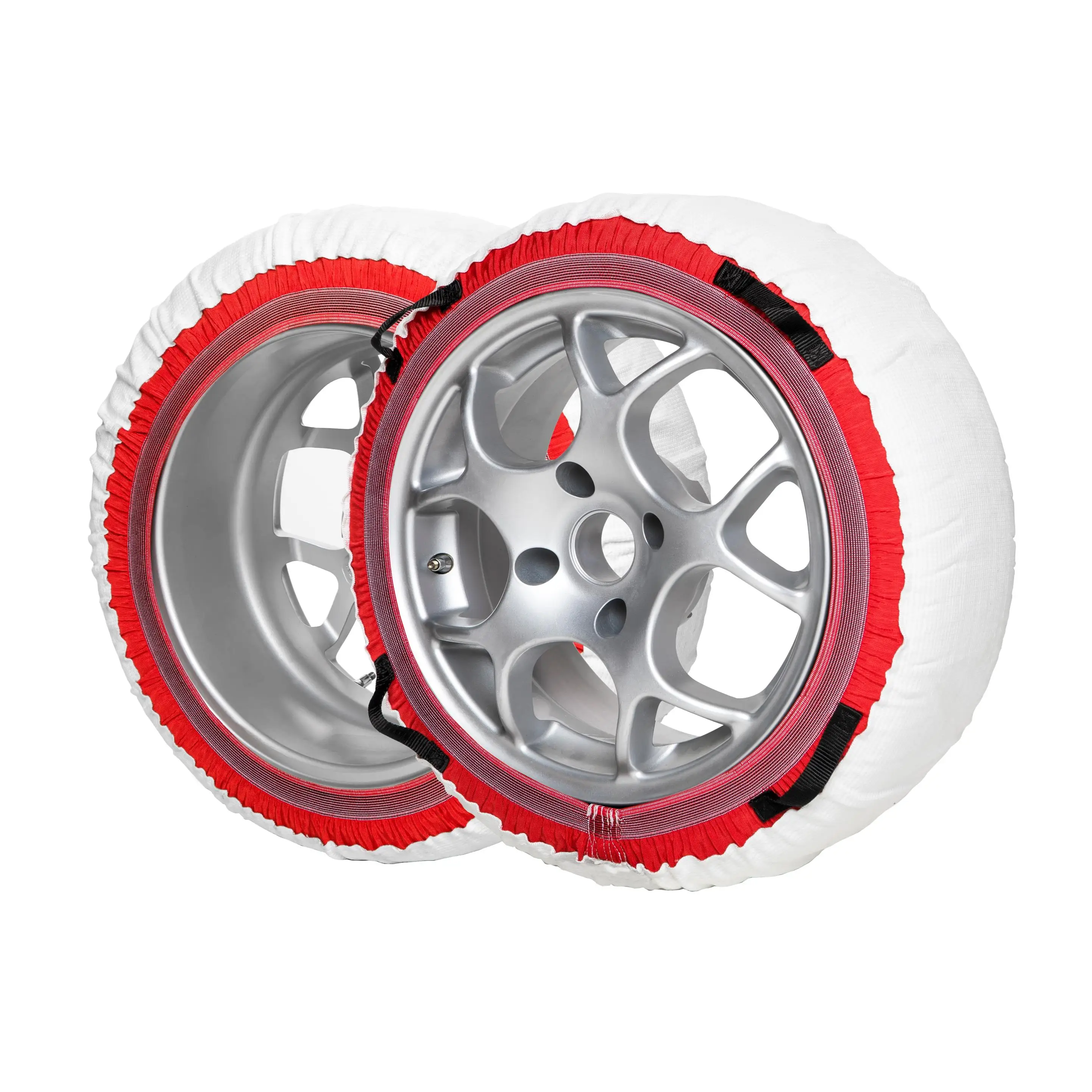 SNOVIT KOLDTEX Talla 04 - Cadena de nieve textil. Turismo, SUV, 4x4, Furgoneta y Camión Pequeño. Set de 2. Certificación ÖNORM V5121.