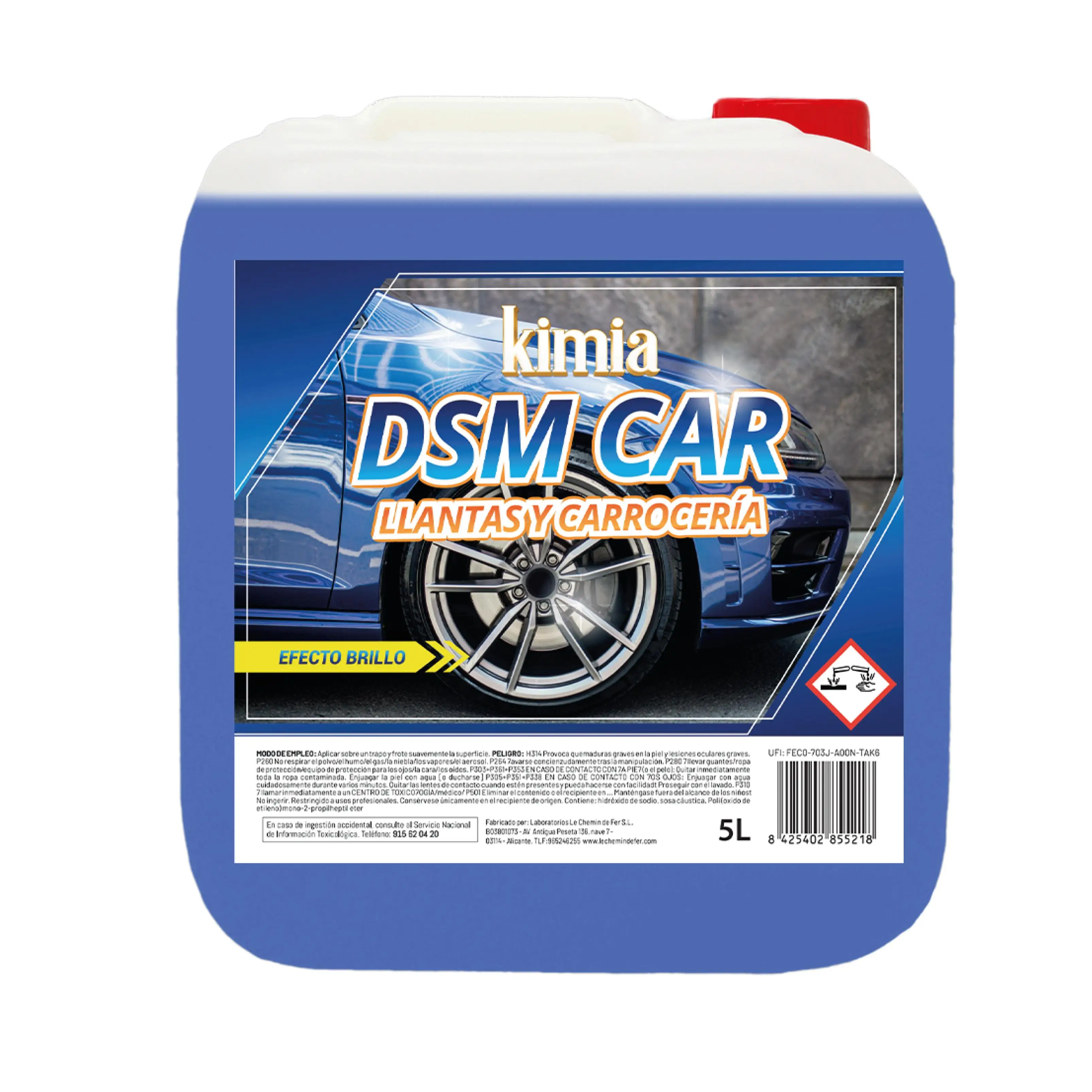 Special detergent tires and bodies KIMIA DSM CAR 6Kg