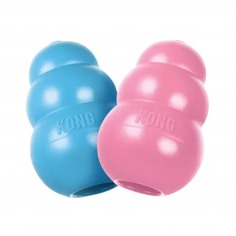 Kong Puppy Mordedor Para Cachorros Rosa - Talla S