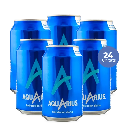 AQUARIUS Limon can 330ml * 24