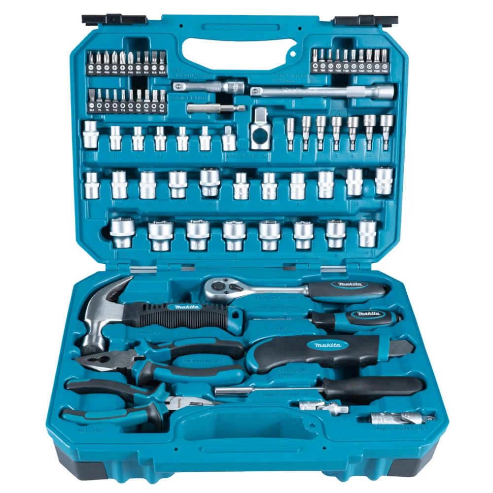 MAKITA E-10899 - Magnifico set de llaves, puntas y vasos. 76pcs