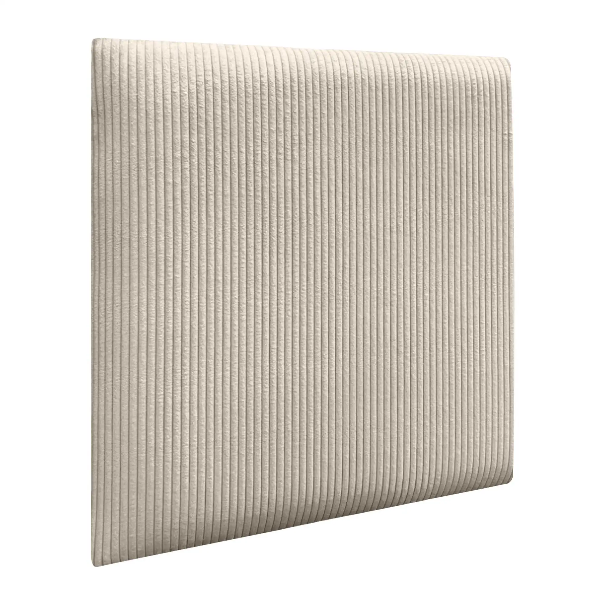 DHOME Juego de Paneles Tapizados en Pana Pack Autoadhesivos para Pared Acústicos Absorbentes Protección