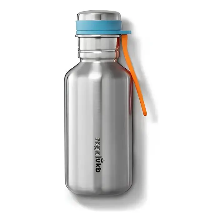 Botella Térmica ROYAL Acero Inoxidable 500ml | Mantiene Bebidas Frías y Calientes | Cierre Hermético | Asa de Silicona | Resistente y Portátil