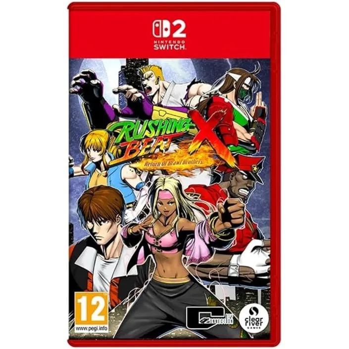 Juego Rushing Beat X Return of Brawl Brothers Para Nintendo Switch 2 PAL EU - Nuevo Original Precintado