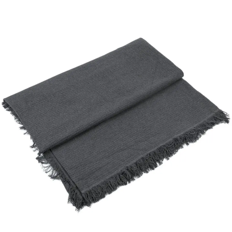 Almeritex 2000 Colcha Multiusos Sofa,Manta Foulard,Plaid para Cama,Cubresofa Cubrecama-GRIS