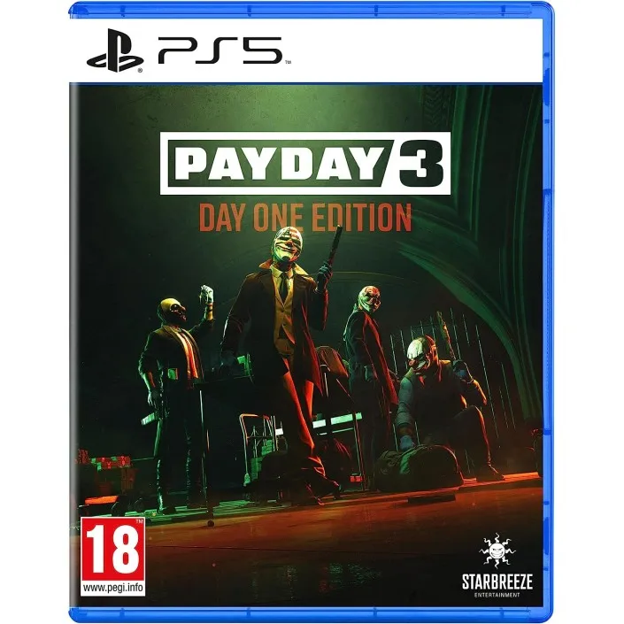 Juego PayDay 3 Day One Edition para Playstation 5 | PS5 PAL EU - Nuevo Original Precintado