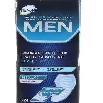 Tena Protector For Men Level 1 24U-absorbs urine loss-discreet and fine-neutralizes odor-Pack 24