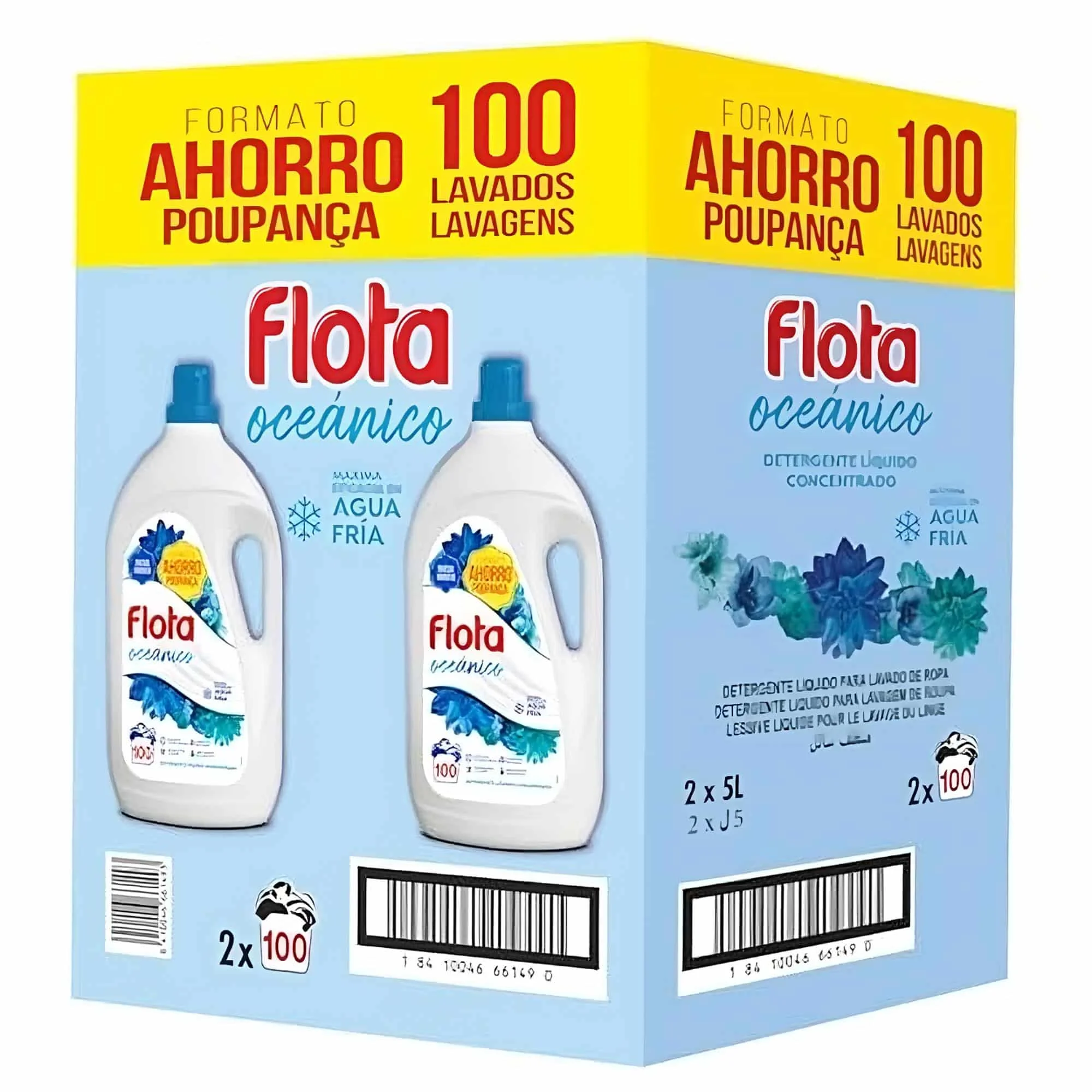 Ocean Fleet 2x100 washes liquid detergent-family saving format