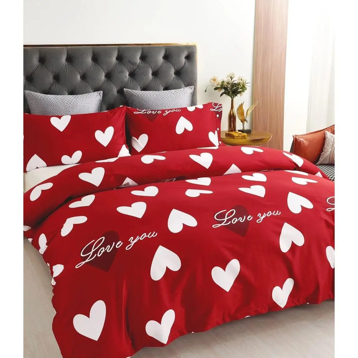 Juego Funda Nórdico Cama 90 135 150 180cm 4 Pieza 100% Microfibra