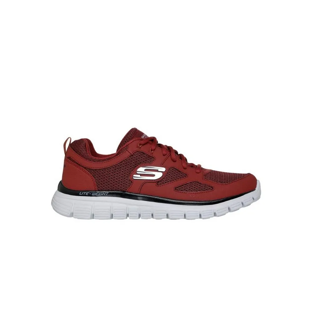 Zapatillas Skechers Agoura Hombre Burdeos