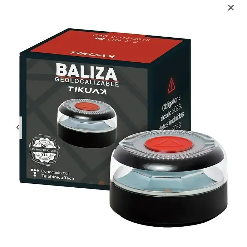 Baliza V16 2.0 Geolocalizable, la baliza