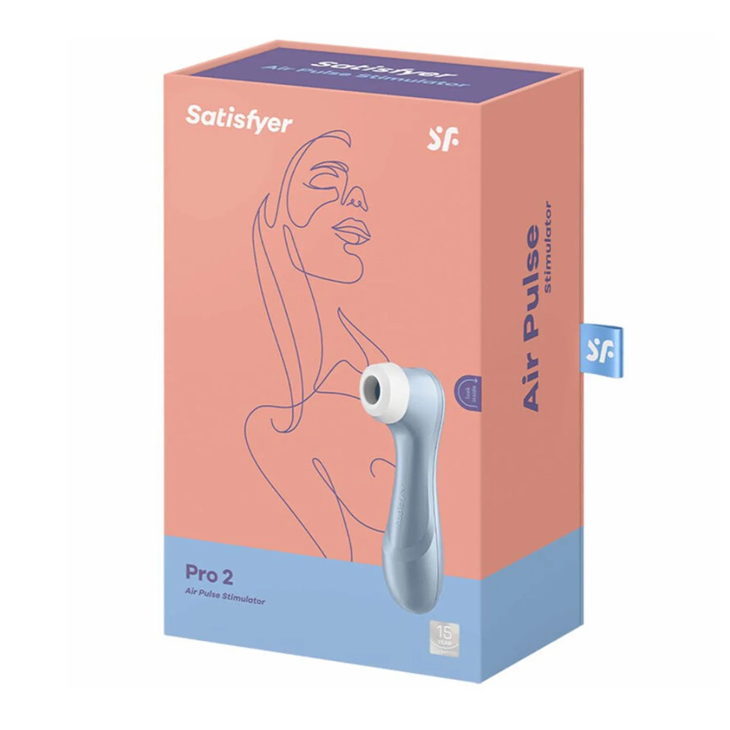 SATISFYER PRO 2 Blue Air stimulator 1UN