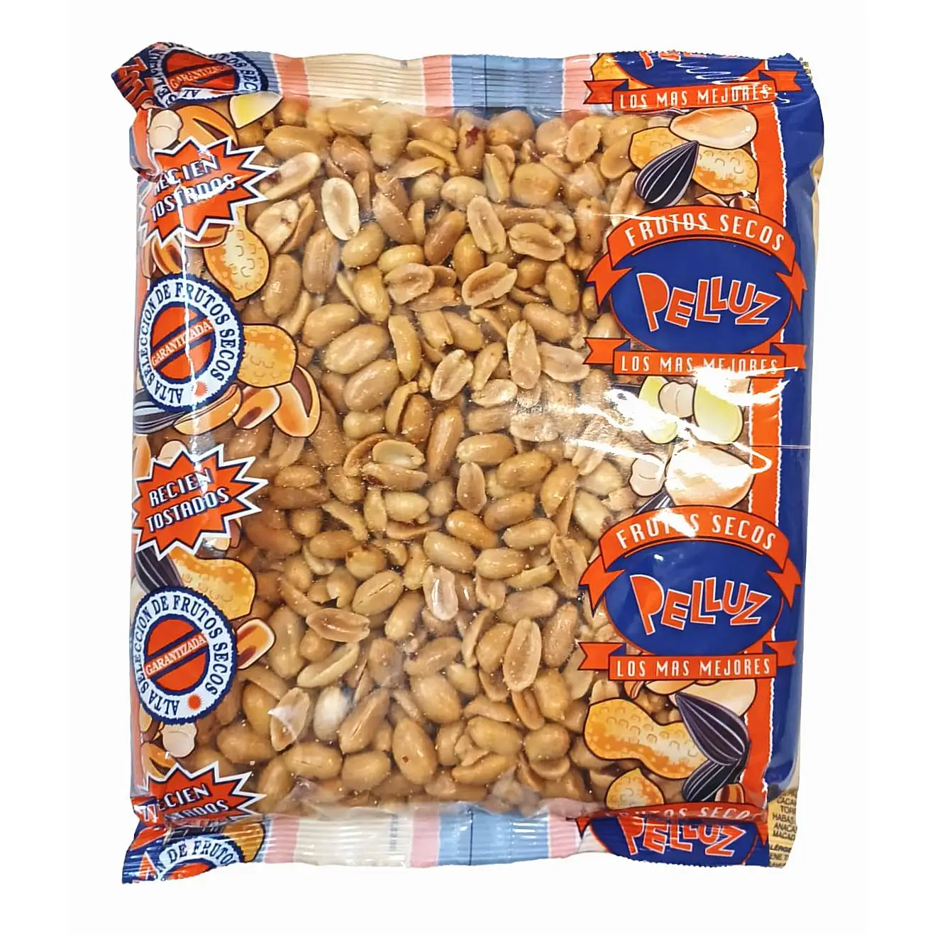 Cacahuetes Fritos 1 Kg - Maní Frito - Marca Pelluz - Alta Calidad