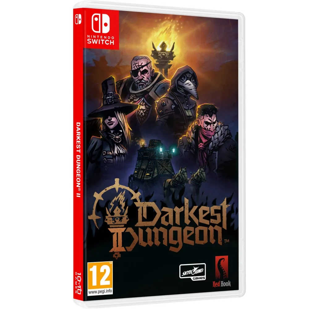 DARKEST DUNGEON II SWITCH JUEGO FÍSICO PARA NINTENDO SWITCH VERSIÓN ESPAÑOLA GARANTÍA EUROPEA EU WARRANTY Nintendo