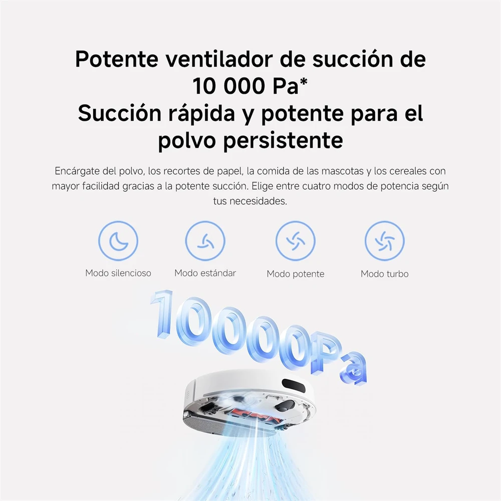 XIAOMI H40 Robot Vacuum Cleaner with Self-Empty Station, 10000Pa Suction, LDS Laser Navigation, Voice Control/App 4