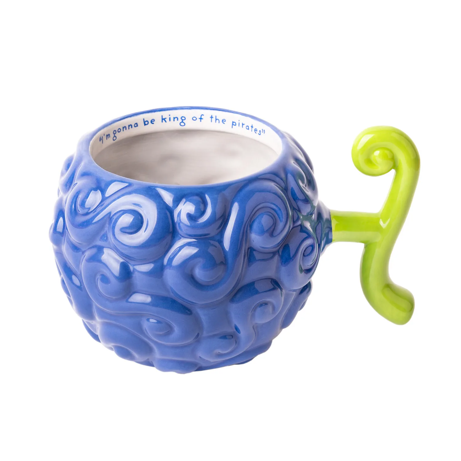 Taza One Piece, La Fruta del Diablo - Tazas grandes de desayuno Fruta Goma Goma 500 ml - Bonitas tazas de desayuno |   Taza XL - Taza de cerámica, Tazas originales para regalar, merchandising de One