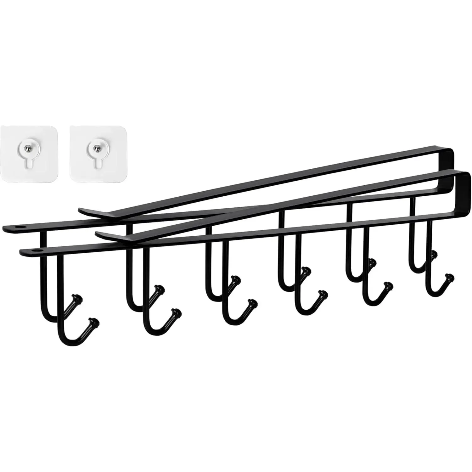 T-Lovendo Perchas AM-IR329 Negro Ropa Organizador