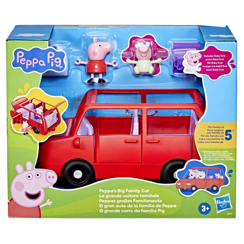 El Nuevo Coche Rojo De La Familia Peppa Pig (Hasbro G05415L0)