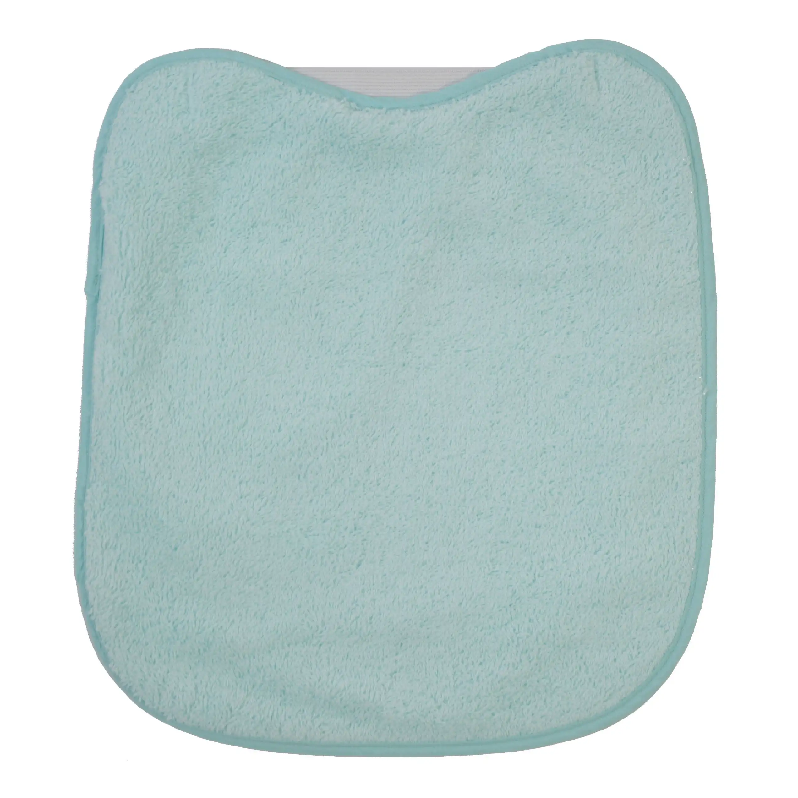10XDIEZ Babero rizo plastico con goma  - Prácticos y resistentes para bebés