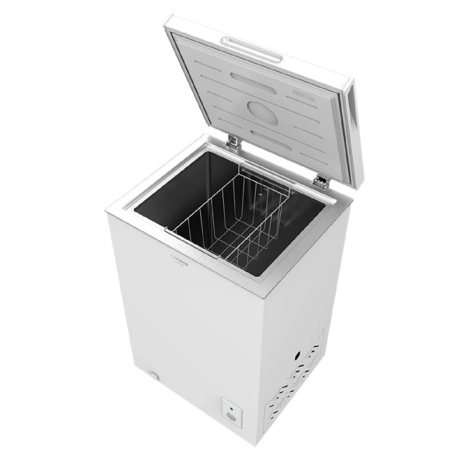 Horizontal freezer freezer Bolero CoolMarket Chest 99 white E, 99 L, Class E, Dual fuction: freezer and refrigerator, mechanical Control