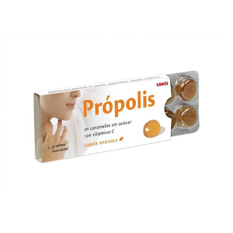 SAWES CARAMELOS PROPOLIS SIN AZÚCAR