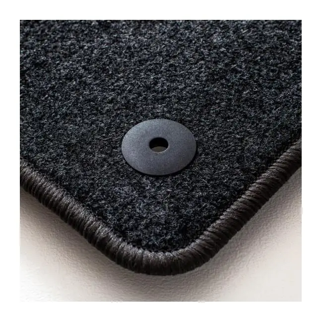 AAL.SL Alfombras de Moqueta,  BMW E63 SERIE 6 COUPE (2003-2011), Color Negro, Calidad Standard, REF: BW0013S5N