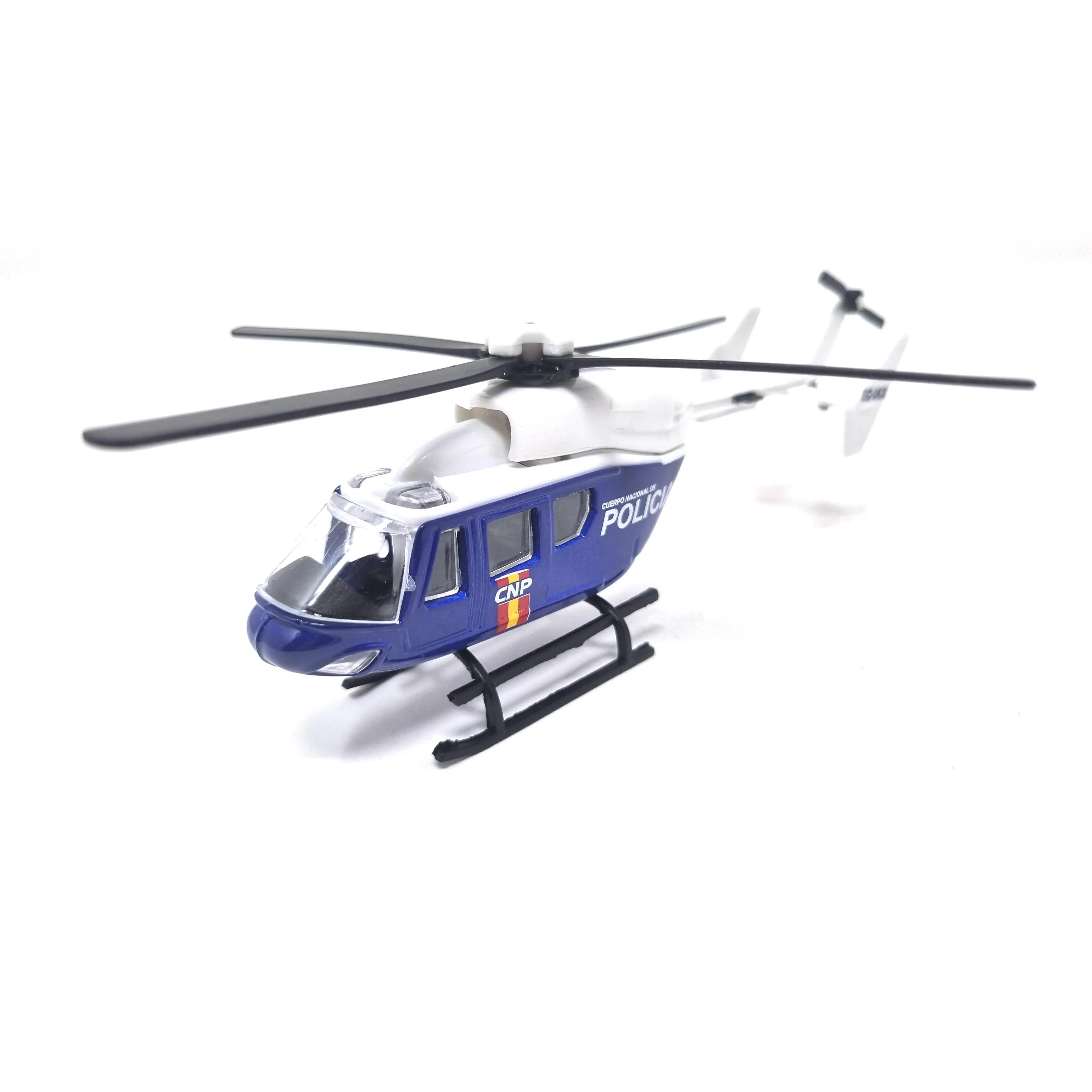 Helicóptero Policía Nacional , plástico y metal, no recomendado para menores de 3 años por contener piezas pequeñas, ideal para niños y coleccionistas PLAYJOCS GT-8130