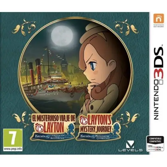 El Misterioso Viaje de Layton Katrielle Y La Conspiración De Los Millonarios  - Nintendo 3DS - Nuevo precintado - PAL España
