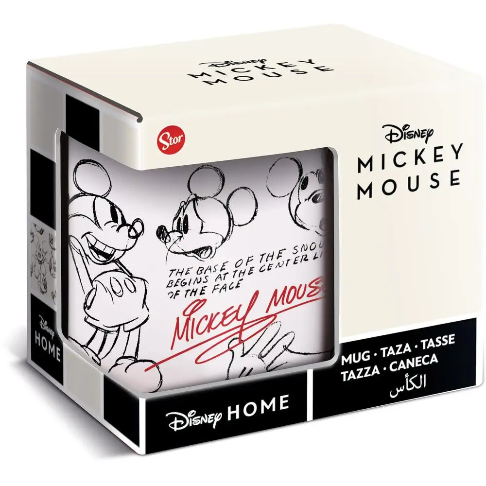 Taza de cerámica de 325 ml en caja de regalo de Mickey Mouse