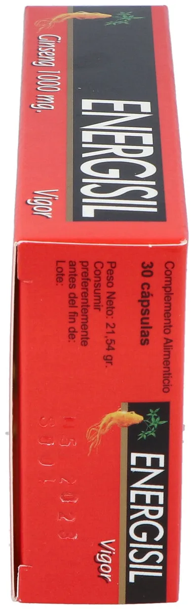 Energisil Vigor  Ginseng 1000 Mg 30 Caps