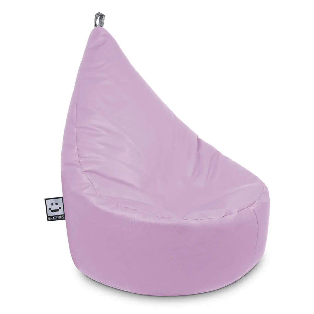 Puff Butaca Polipiel Lavanda HAPPERS - Cómodo, ligero y resistente. Make it Happers®