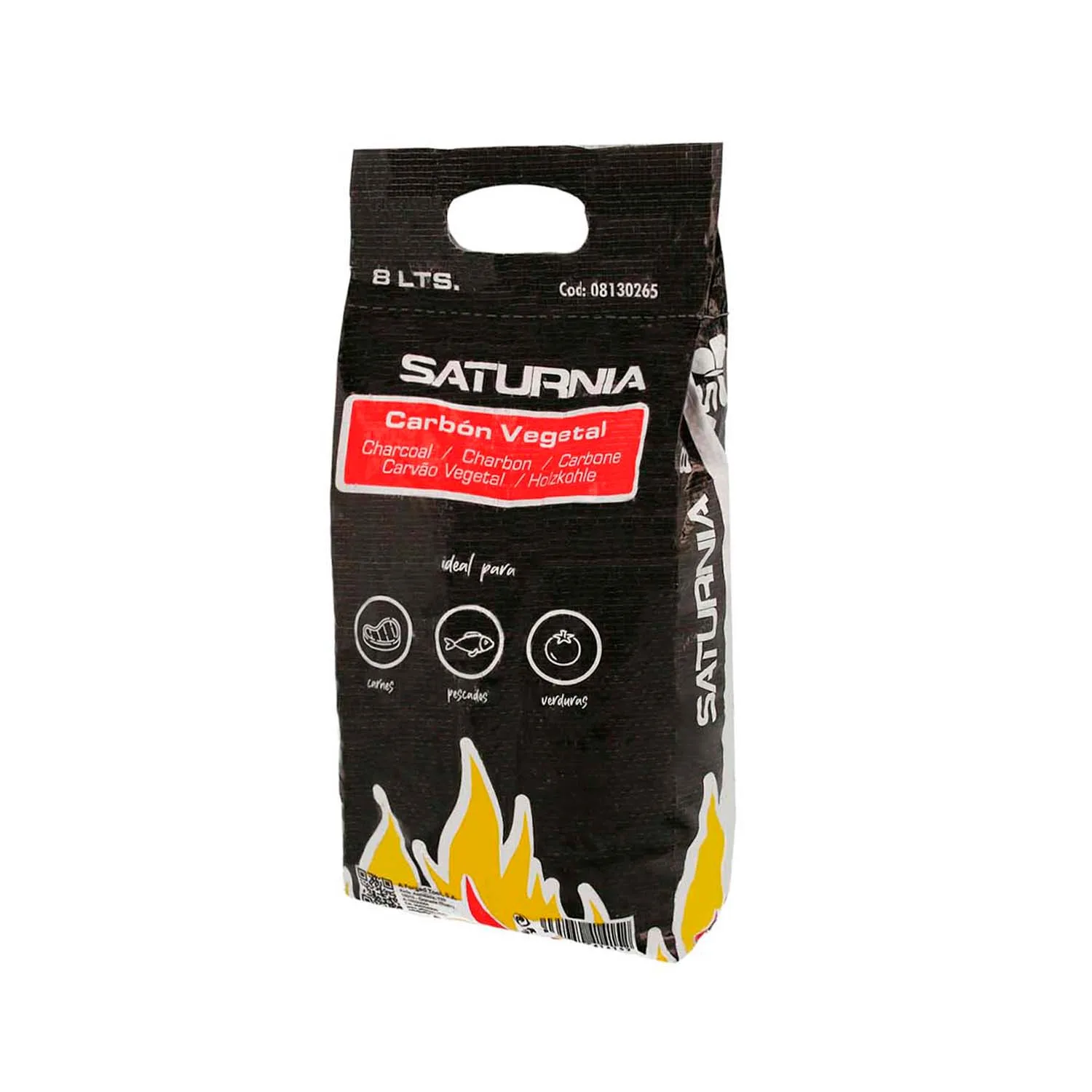 Ninguno Sanco Store - Saturnia Bolsa Carbon Vegetal 8 Litros