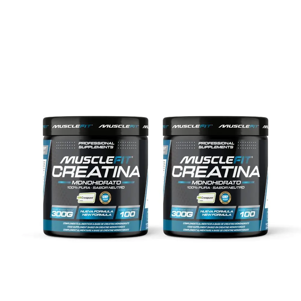 Pack 2 x Creapure Creatina Monohidrato  - MuscleFit│300g
