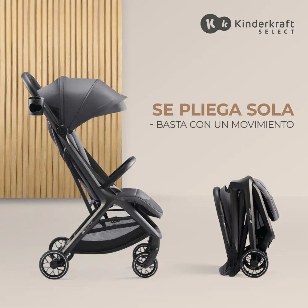 KINDERKRAFT NUBI 2 automatic folding stroller from Kinderkraft