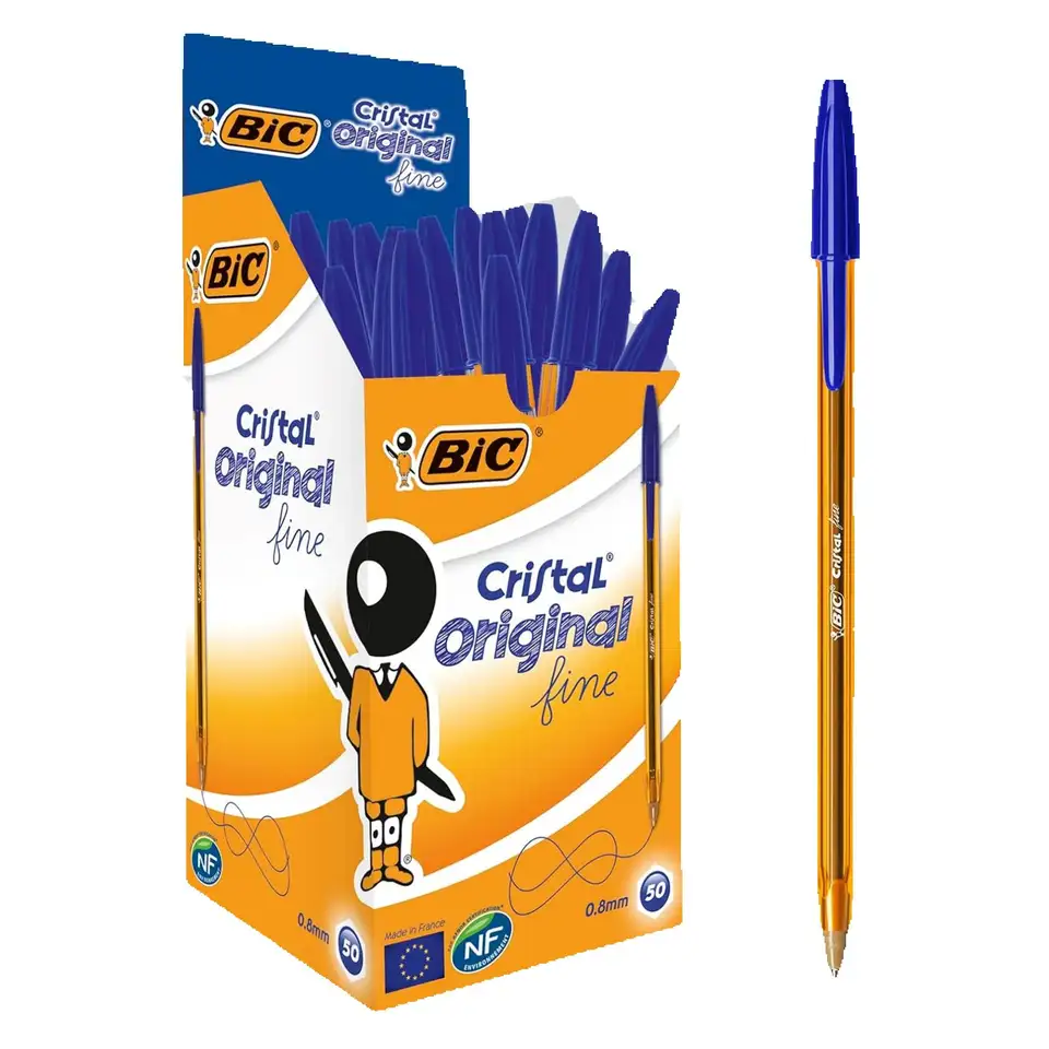 BOLÍGRAFO BIC CRISTAL ORIGINAL 0,8 MM