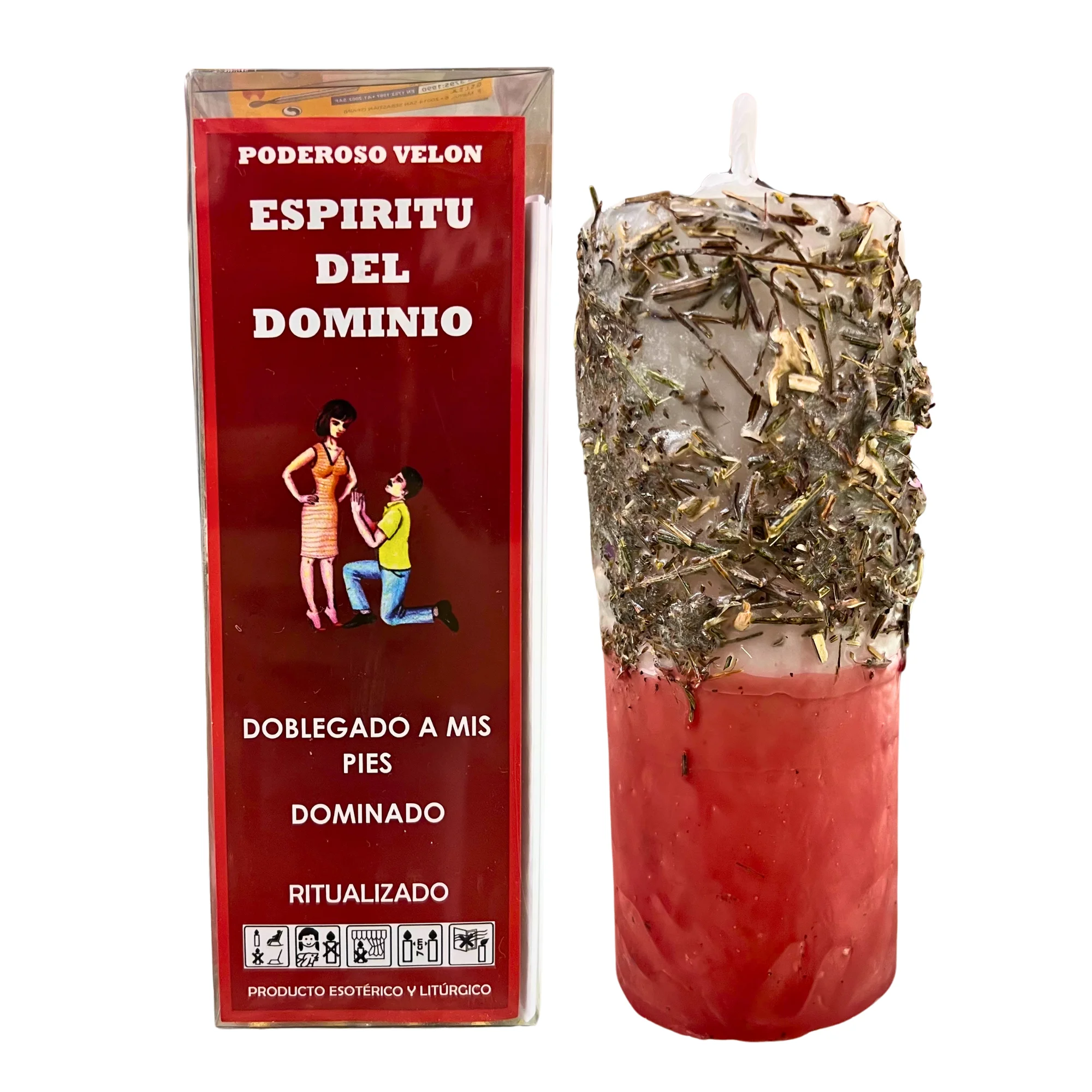 THE BUBBLE SHOP - Velón Ritualizado Espíritu del Dominio | Domina Tu Destino
