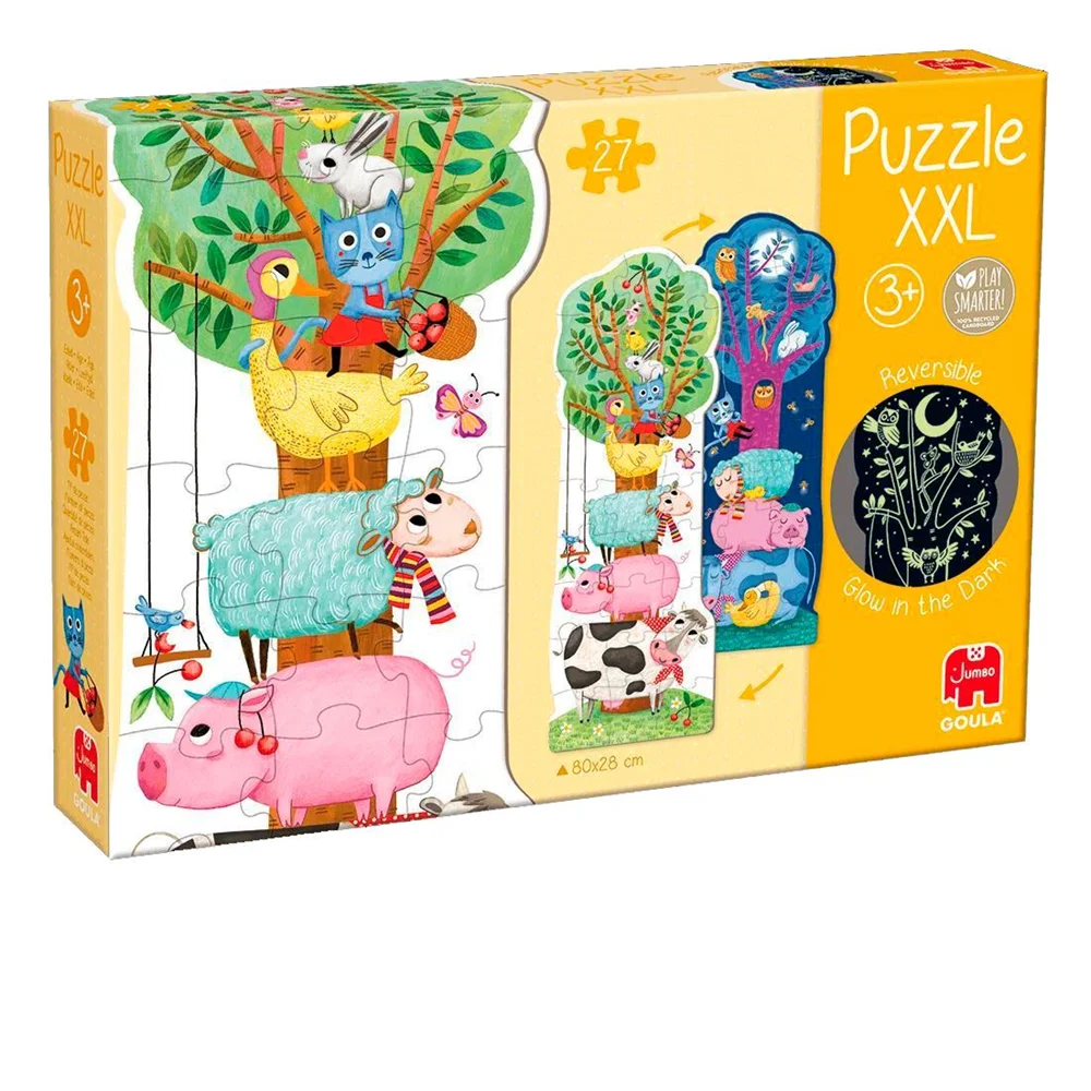 Puzzle Xxl Reversible Luz. Brilla en la oscuridad.Goula (Diset 50217)