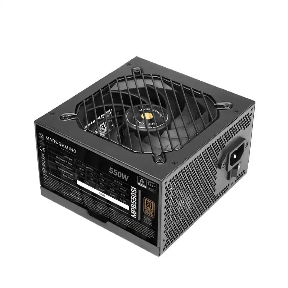 Mars Gaming MPB550SI ATX 550W 80 plus Bronze Fuente Alimentación - Imagen 5