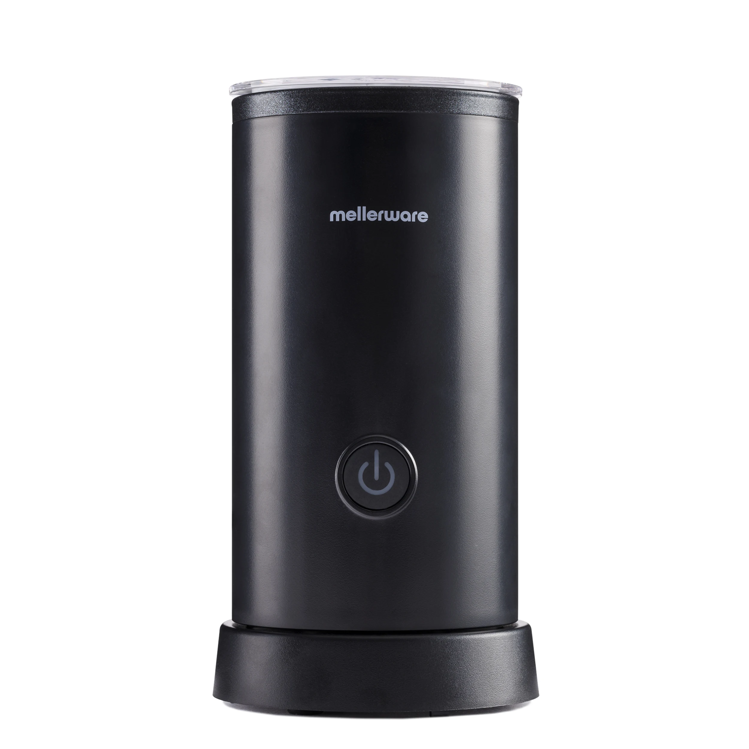 Mellerware - Espumador de Leche Frothy! 600W  250ml  3 en 1 (Espuma Caliente o Fría, Calentar batir espumar )  Apagado automático  Calentador Café Latte Capuchino Chocolate  360º  Vaporizador barista