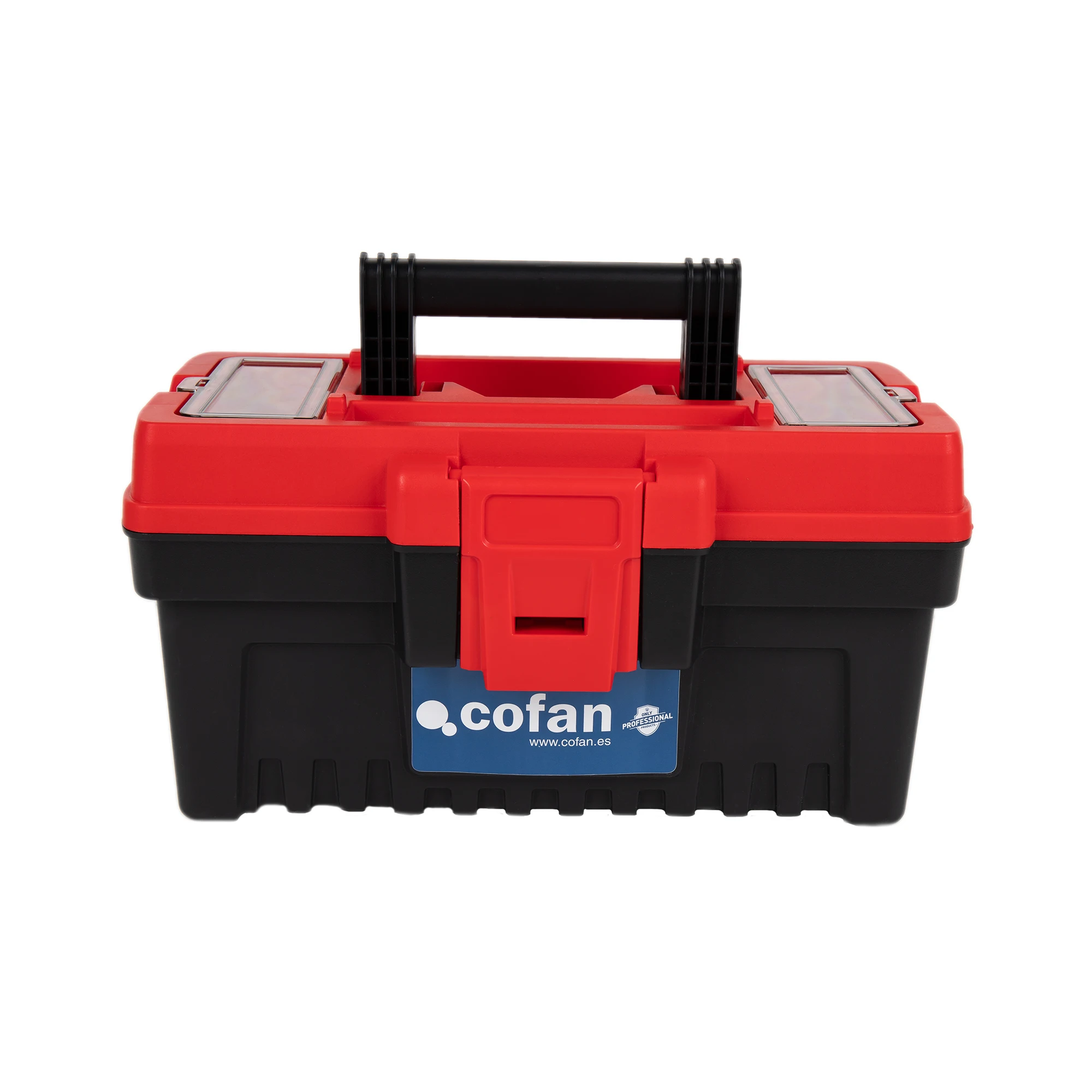 Caja de Herramientas Semiprofesional Cofan con Organizadores y Bandejas | Cierres de ABS | Medidas: 30 X 16,7 X 15 Cm