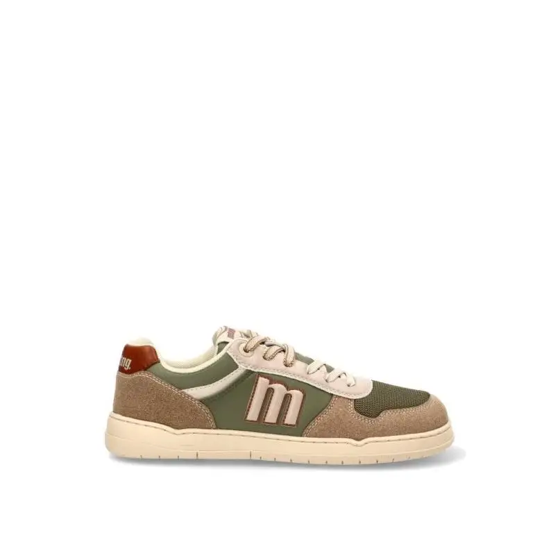 Zapatillas Respetuoso/barefoot Mustang - Hombre - Suela Plana - Modelo 84766 - Color Kakhi