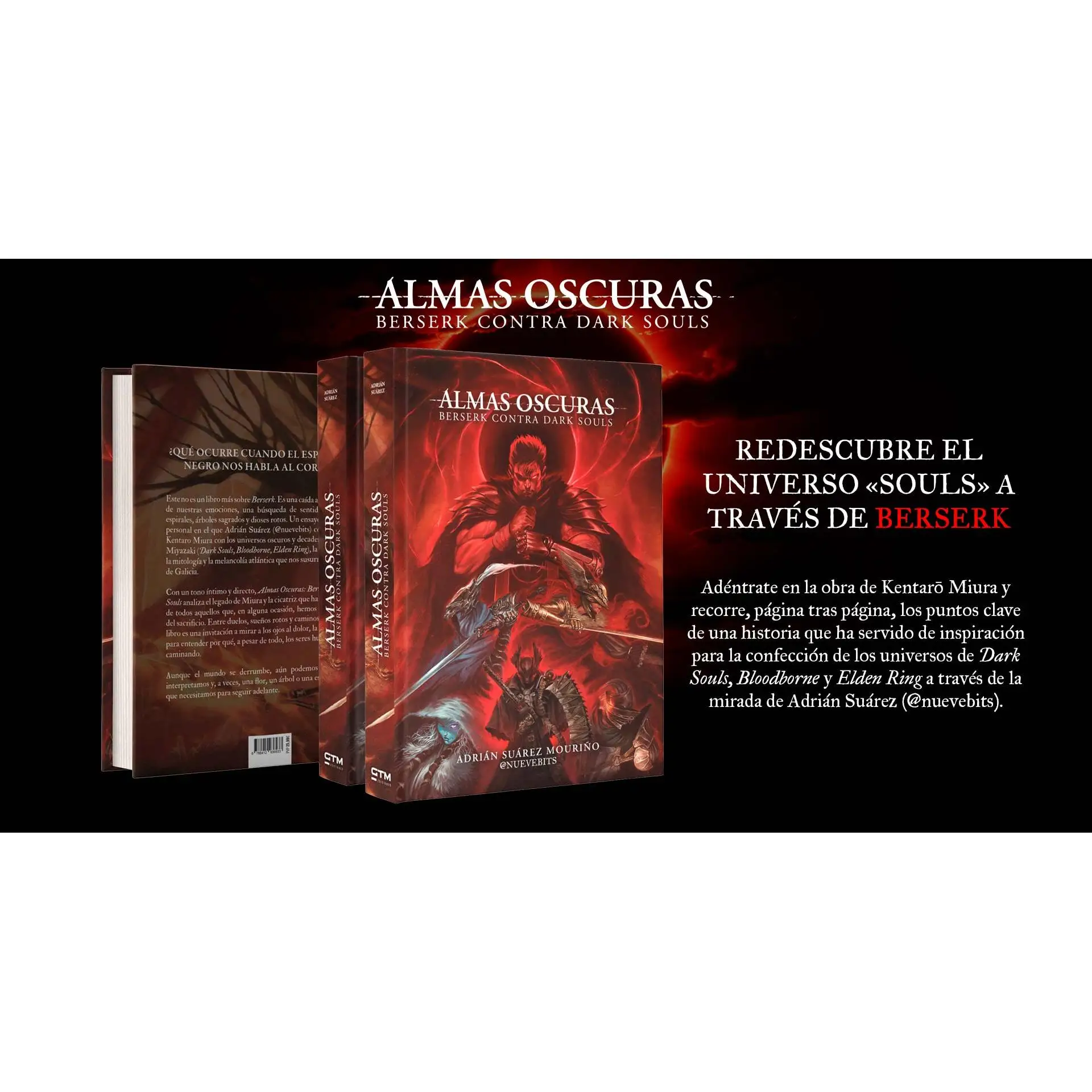 Libro Almas Oscuras Berserk contra Dark Souls - Nuevo Precintado