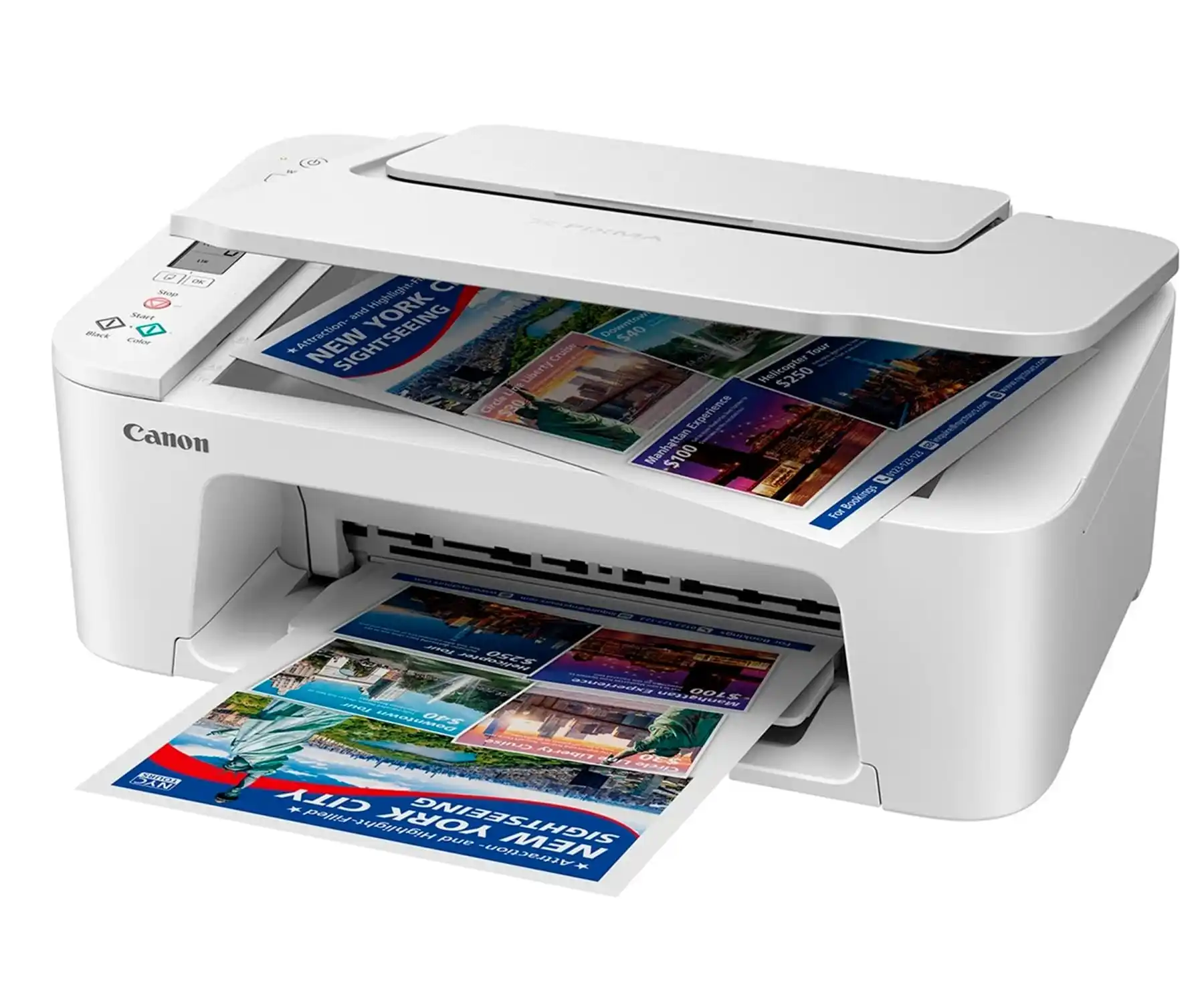 Canon pixma ts3751i white / wireless multifunction printer #2